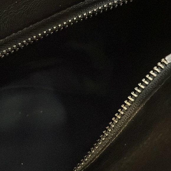 Black little bag. Would be great for going out as the top totally zips up. 11x8” - Picture 6 of 7